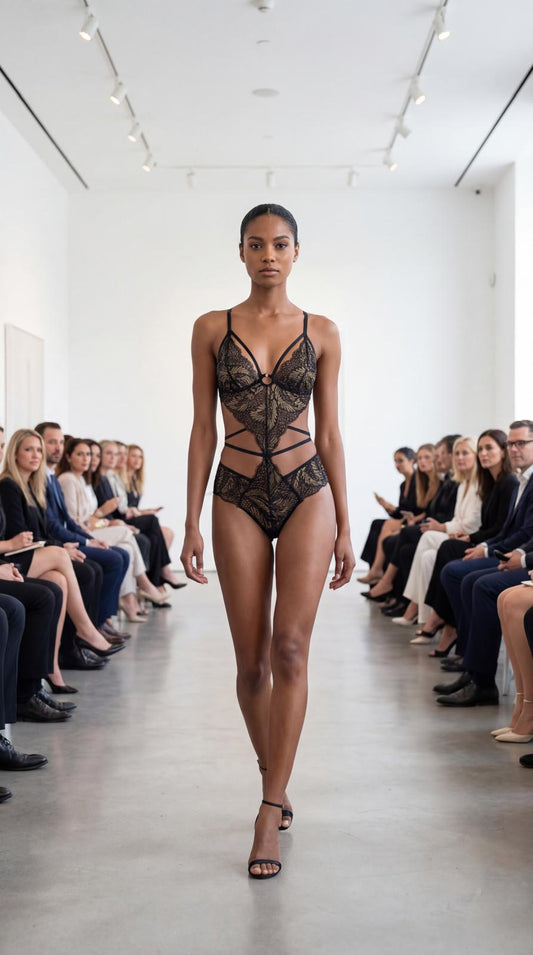 Echo Body – New York Edition Handmade Lace Bodysuit for Women