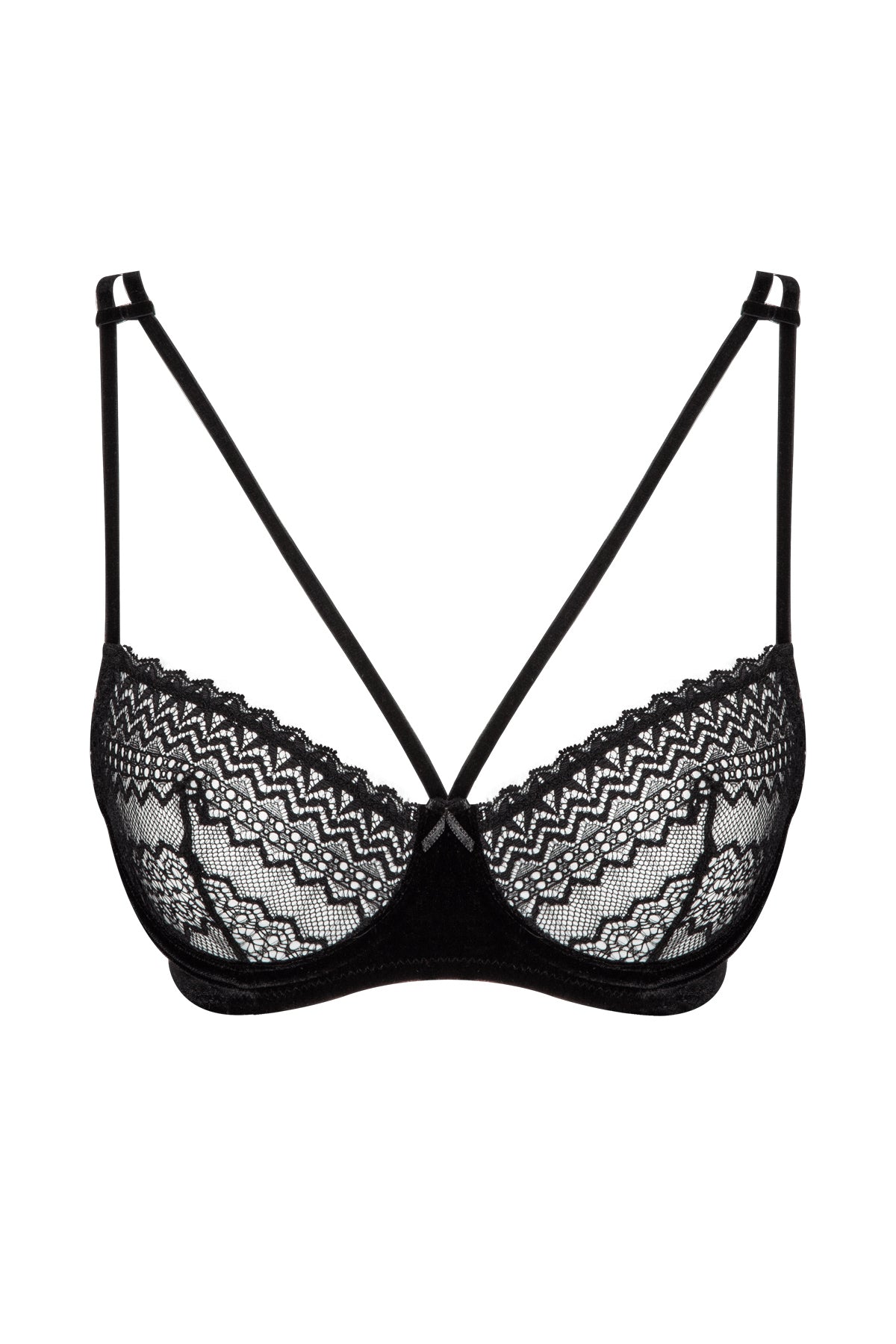 Lilith Velvet Black Bras